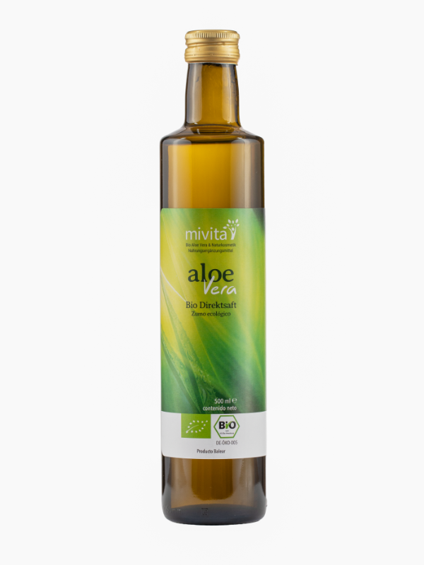 Bio Aloe Vera Direktsaft 500 ml - auch für Tiere